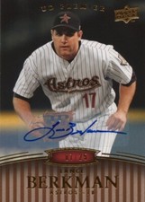 Lance Berkman 2008 Upper Deck Premier Autograph Parallel 7 of 25