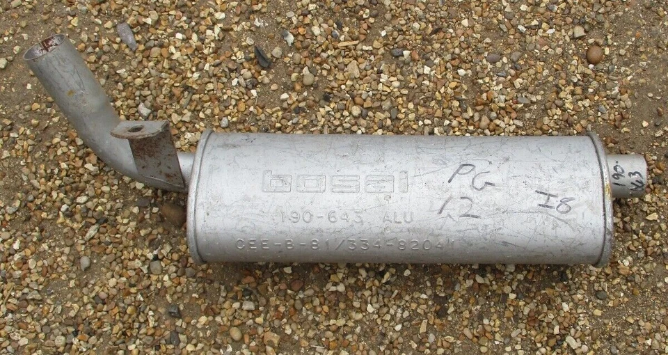 190-643 New Bosal  Centre Silencer Pipe Exhaust Box Fits Peugeot 504 2.0 2.3 - Image 1 of 1