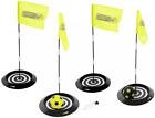 Kickmaster Foot Golf Set With 4 trays and flags, and 2 balls size 1