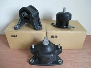 FITS: 2009-2014 ACURA TSX (2.4L, L4, MANUAL) -- SET OF 3 ENGINE MOUNTS. - Bild 1 von 12