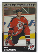 2005-06 Albany River Rats (AHL) Choice Marketing Alex Brooks