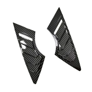 Carbon Fiber Front Window Louver Shutter Cover For KIA K3 Forte Cerato 2013-2018 - Picture 1 of 10