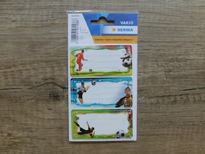 Herma Vario - Buchetiketten, Schuletiketten, Fußball, 2x3 Etiketten, vollständig - Bild 1 von 5