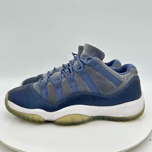Scarpe Nike Air Jordan 11 Retro Low Youth taglia 6Y donna 7,5 580521-408 blu luna - Foto 1 di 11