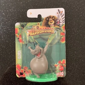 Figura Gloria Madagascar Cake Topper Mattel Micro Collection DreamWorks Nueva en paquete - Imagen 1 de 4