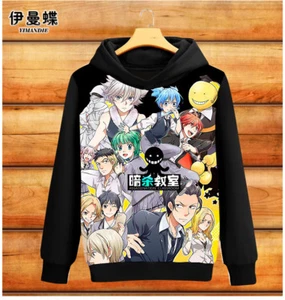 Assassination Classroom Anime Kapuzen Sweatshirt Hoodie Pullover Kapuzenpulli - Picture 1 of 1