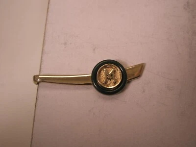 M Monograma Inicial Letra De Colección SWANK SMALL Barra de Corbata Clip Marca Martin Morris Ma Foto 1 de 4