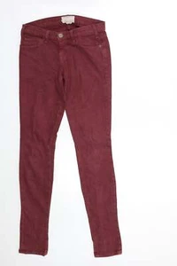 Current Elliott Damenjeans rot Baumwolle Größe 28 in L32 in normalem Knopf - Bild 1 von 12