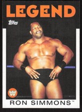 2016 Topps Heritage WWE Base Card Ron Simmons #100