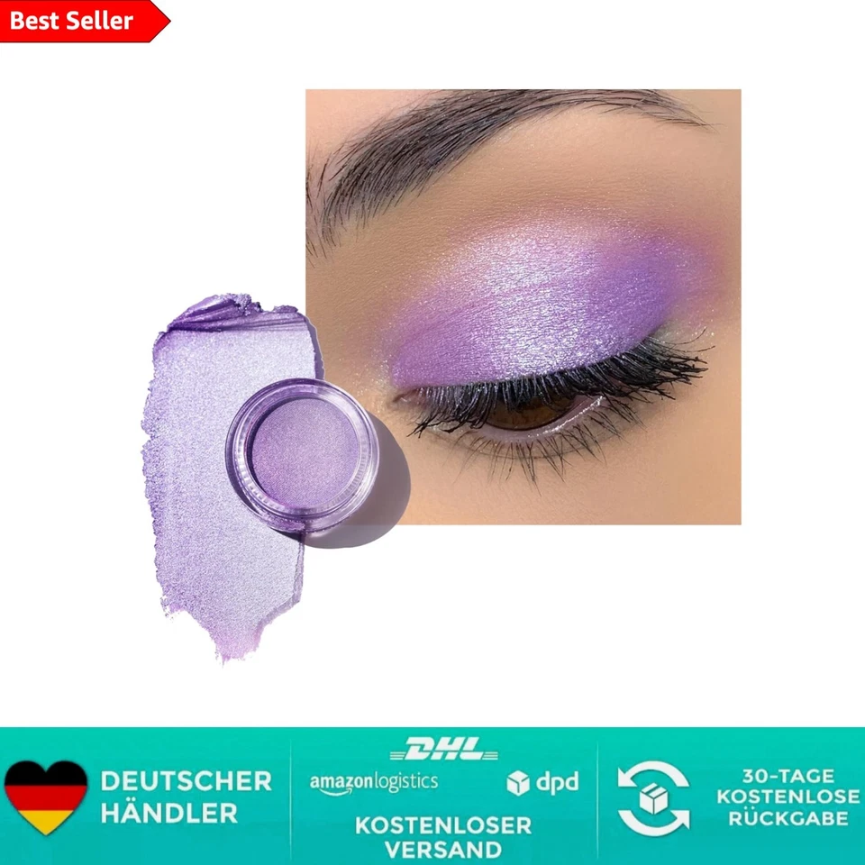 Oulac Glitzer Lidschatten Lila | Hochpigmentierter Feine Textur | Wasserfest ...