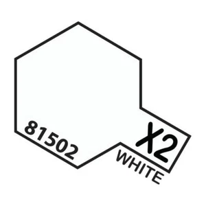 TAMIYA Acrylic Paint X-2 White 10ml - Picture 1 of 2