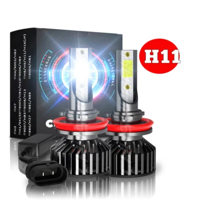 H11 LED Bombilla de faro Hi-Lo Beam FOR Nissan Altima 2007-2015 Maxima 2009-2014 - Image 1 of 4