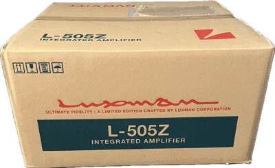 Amplificador integrado LUXMAN L-505Z prata NOVO - Imagem 1 de 4