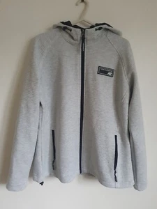 Chaqueta con Capucha New Balance Para Hombre Poli Tejido Cremallera Completa Con Capucha Talla L - Imagen 1 de 8