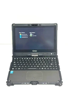 GETAC V110  i7-4600U 2.10GHz CPU  4GB RAM NO CADDY/ NO SSD/ NO CHARGER "Bubble" - Picture 1 of 12