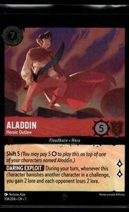 2023 Disney Lorcana The First Chapter ALADDIN Foil Holo#104 - Picture 1 of 2