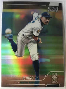 ICHIRO 2022 Topps Stadium Club Chrome Refractor #184 Seattle Mariners - Picture 1 of 1