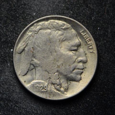 1929-D Buffalo Nickel AU++ (cn11481) Cover