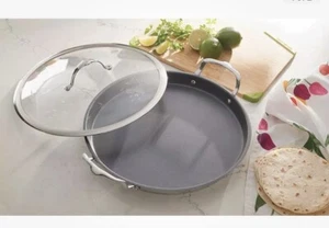 Princess House HERITAGE® SIGNATURE 13" Griglia antiaderente 3679 Nuova! - Foto 1 di 4