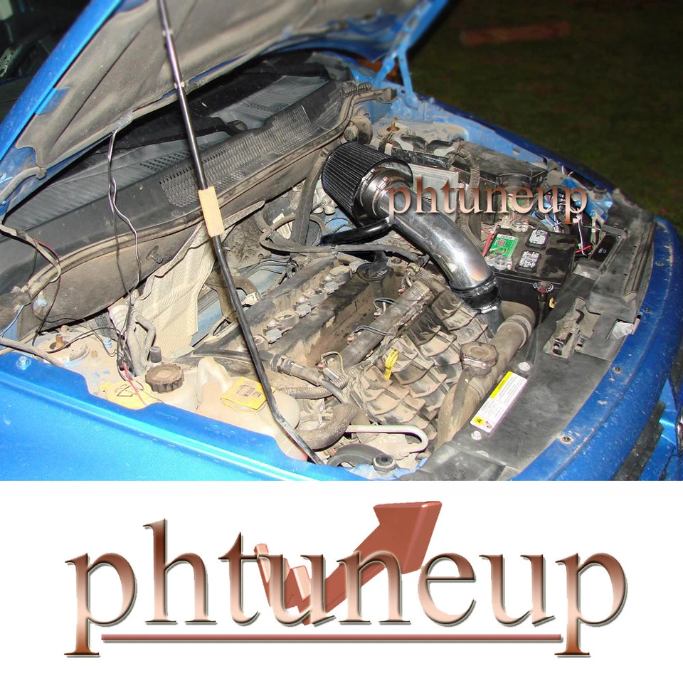 KIT ADMISIÓN AIRE FRÍO DODGE CALIBRE 1.8L 2.0L 2.4L L4 NEGRO 2007-2010 Foto 1 de 1