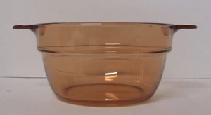 Visions Amber Double Boiler Insert V-20-B Amber CorningWare France 7 1/4" NO LID - Picture 1 of 6