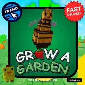 Queen Bee Grow A Garden Roblox | Seeds, Gears, Animals | Fast & Easy - Picture 1 of 1
