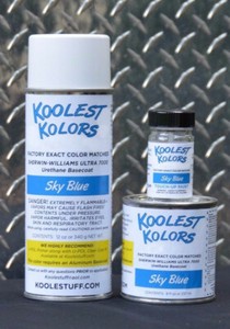 schwinn blue paint