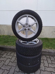 4x Winterkompletträder MB 190 (W201) auf 16 Zoll R.O.D Alufelgen - Bild 1 von 13
