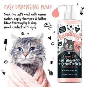 Bugalugs 2in1 Katzenshampoo + Conditioner 250 ml - Bild 1 von 5
