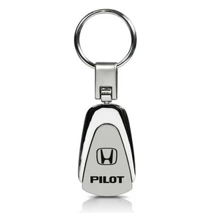 Honda Pilot Chrome Metal Tear Drop Auto Key Chain - Bild 1 von 3