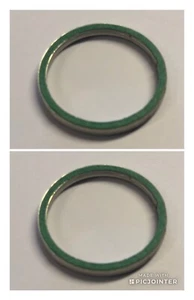 Auspuff Krümmer Dichtung Set 2 Stück für Kawasaki VN 800 A B C E Classic Drifter - Bild 1 von 1