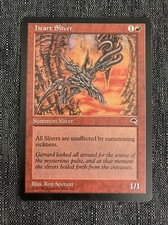 Heart Sliver NM MTG Tempest Magic