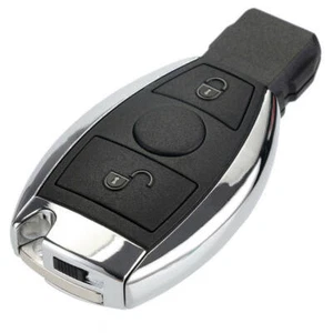 Replacement Key Remote Case Fob 433Mhz For Benz E C R CL GL SLK 2 Button - Foto 1 di 8