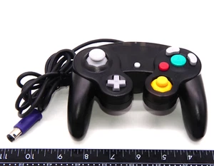 Official OEM Transparent Smoke Gamecube Controller Nintendo Authentic Cleaned - Picture 1 of 7