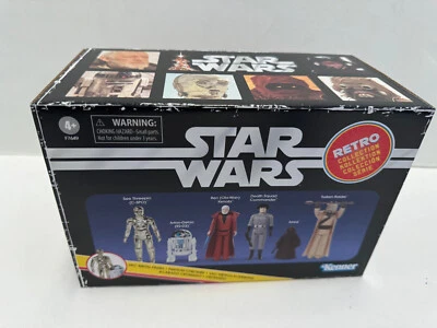 Hasbro Star Wars Retro Collection 3.75" 6 Figure Pack Episode IV A New Hope Set - Image 1 of 4