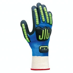 Showa 377-IP Handschuhe Impact Abrasion Wasserfest Schwamm Griff Latexfrei - Bild 1 von 3