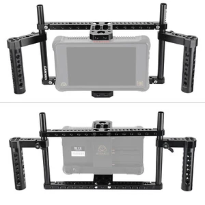 CAMVATE DSLR Video Camera Cage Mount Rig Cage Kit For 7"- 10" On-camera Monitor - Photo 1 sur 7