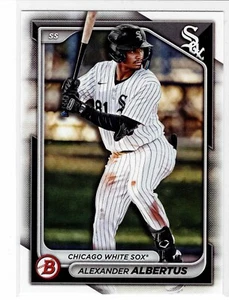 Alexander Albertus Chicago White Sox 2024 Bowman Draft *** - Imagen 1 de 2