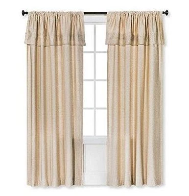 Panel de ventana de cenefa incorporado bronceado umbral 54" x 95" Foto 1 de 2