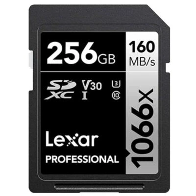 Lexar Professional 1066x SDXC UHS-I Card 256GB  LSD1066256G-BNNNG - Image 1 of 2