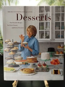 Martha Stewart Desserts 1998 Hardcover The Best of Martha Stewart Living - Picture 1 of 5