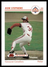 1991 Line Drive AAA Ron Stephens Vancouver Canadians #647