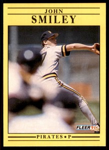 1991 Fleer John Smiley Baseball Cards #50
