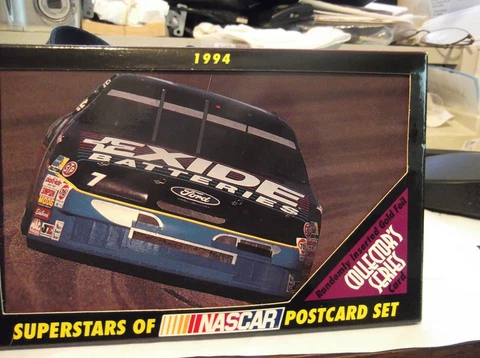 GEOFF BODINE 1994 POSTCARD 4" x 6" 10 CARD SET BY COMPETITIVE MOTORSPORTS MINT Cover