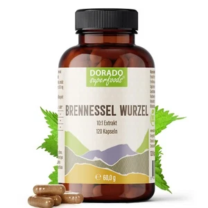 Brennnessel Wurzel Extrakt Kapseln - 120 Stück | 1600 mg Tagesportion - Bild 1 von 6