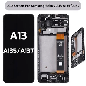 Digitalizador de pantalla táctil con marco con pantalla LCD para Samsung Galaxy A13 A135 A137 - Imagen 1 de 6