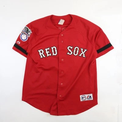 Camiseta Majestuosa Boston Red Sox Coco Crisp Talla Mediana Roja MLB Foto 1 de 4