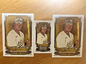 2024 Topps Allen & Ginter - Lawrence Butler #57 Mini & 2 Base (RC) - Athletics - Bild 1 von 2