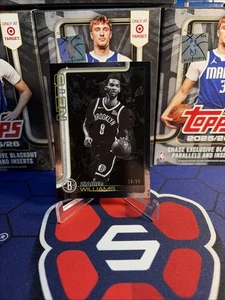 2025-26 Topps Ziaire Williams Blackout Black Friday Exclusive Nets 38/99 - Picture 1 of 2