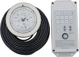 Poolexa SS0650X 6 Zoll kleine LED-Farb-Untergrundleuchte Pool/Spa mit Controller neu - Bild 1 von 6